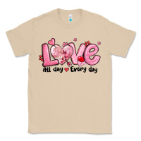 Mushroom love all day every day Classic Tee - MaliasSmallBusiness