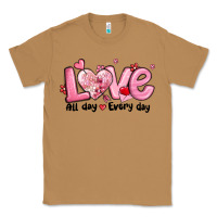 Toasted Coconut love all day every day Classic Tee - MaliasSmallBusiness
