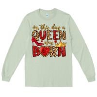 Matcha on this day a queen was born Long Sleeve Tee - MaliasSmallBusiness