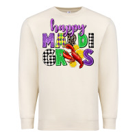 Sandshell happy mardi gras Premium Sweatshirt - CowGirlArtShop