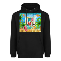 Black summer mini Heavyweight Hoodie - TumblerDesignByShophia