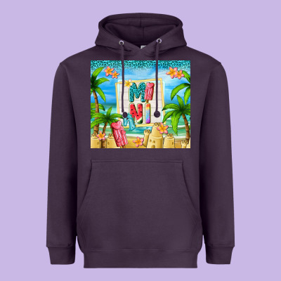 Summer Mini Heavyweight Hoodie Designed By Tumblerdesignbyshophia