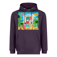 Plum summer mini Heavyweight Hoodie - TumblerDesignByShophia