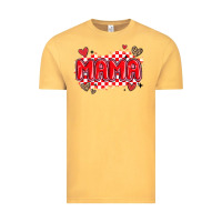 Vintage Mustard valentine mama Vintage Tee - MaliasSmallBusiness