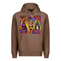 Chestnut mardi gras gnome Premium Hoodie - CowGirlArtShop