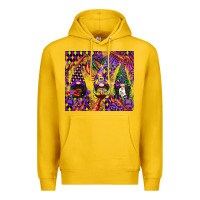 Lemon mardi gras gnome Premium Hoodie - CowGirlArtShop