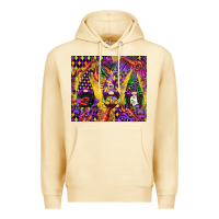 Pina Colada mardi gras gnome Premium Hoodie - CowGirlArtShop