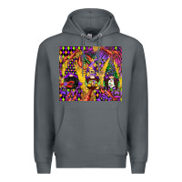 Rock mardi gras gnome Premium Hoodie - CowGirlArtShop