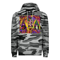 Slate Camo mardi gras gnome Premium Hoodie - CowGirlArtShop