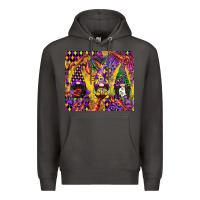Smoke mardi gras gnome Premium Hoodie - CowGirlArtShop