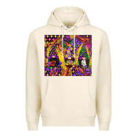 Tofu mardi gras gnome Premium Hoodie - CowGirlArtShop
