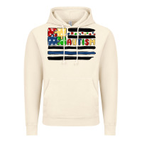 Vintage Artic autism usa flag Vintage Hoodie - MaliasSmallBusiness