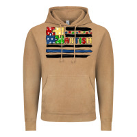 Vintage Camel autism usa flag Vintage Hoodie - MaliasSmallBusiness