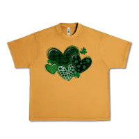 Peanut Butter leopard hearts st patricks day Urban Heavy Tee - MaliasSmallBusiness