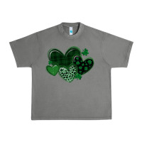 Tornado leopard hearts st patricks day Urban Heavy Tee - MaliasSmallBusiness