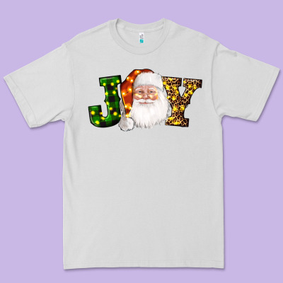 Christmas Santa Clause Joy Premium Tee Designed By Adodesignshop