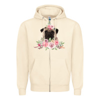 Sandshell Pug Zipper Hoodie - Bettercallsaul