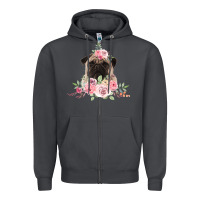 Smoke Pug Zipper Hoodie - Bettercallsaul