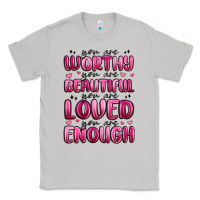 Moon Dust you are worthy you are beautiful Classic Tee - MaliasSmallBusiness