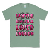 Sage you are worthy you are beautiful Classic Tee - MaliasSmallBusiness
