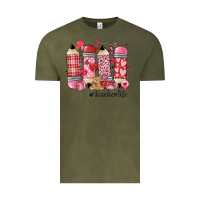 Vintage Olive valentines day teacher life Vintage Tee - MaliasSmallBusiness