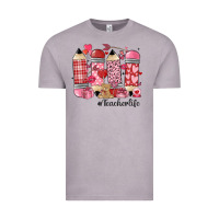 Vintage Zinc valentines day teacher life Vintage Tee - MaliasSmallBusiness