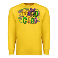 Lemon little miss mardi gras Premium Sweatshirt - CowGirlArtShop