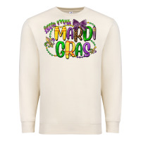 Sandshell little miss mardi gras Premium Sweatshirt - CowGirlArtShop