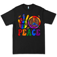 Black peace Premium Tee - JahusDesignShop