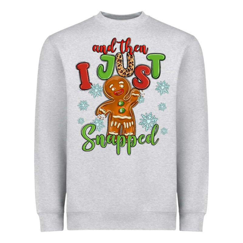 And Then I Just Snnaped Heavyweight Sweatshirt by MaliasSmallBusiness | Teevron