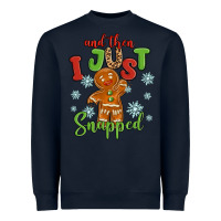 Navy and then i just snnaped Heavyweight Sweatshirt - MaliasSmallBusiness