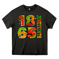Asphalt 1865 juneteenth Heavy Core Tee - AdoDesignShop