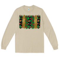 Mushroom Christmas brush stoke Long Sleeve Tee - JahusDesignShop