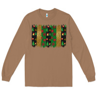 Toasted Coconut Christmas brush stoke Long Sleeve Tee - JahusDesignShop