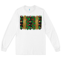 White Christmas brush stoke Long Sleeve Tee - JahusDesignShop