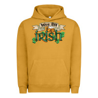Pigment Peanut Butter wee bit irish st patrick's day Urban Hoodie - FaDigitalArtStudio