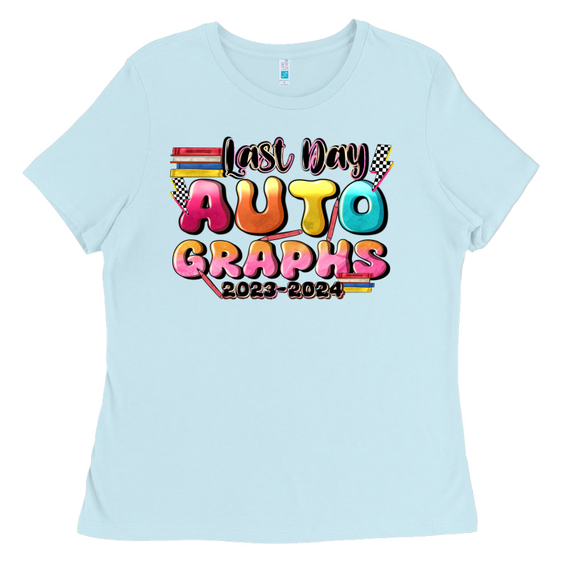 Last Day Autographs Ladies Tee by JahusDesignShop | Teevron