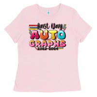 Bubblegum Pink last day autographs Ladies Tee - JahusDesignShop
