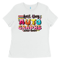 White last day autographs Ladies Tee - JahusDesignShop
