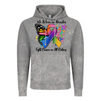 Cloud Rock we believe in miracles fight cancer in all colors Vintage Hoodie - MaliasSmallBusiness