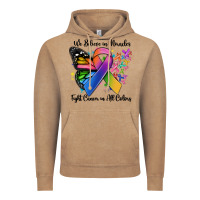 Vintage Coffee we believe in miracles fight cancer in all colors Vintage Hoodie - MaliasSmallBusiness