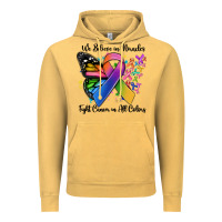 Vintage Mustard we believe in miracles fight cancer in all colors Vintage Hoodie - MaliasSmallBusiness