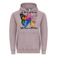 Vintage Zinc we believe in miracles fight cancer in all colors Vintage Hoodie - MaliasSmallBusiness