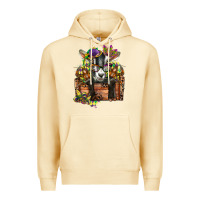 Pina Colada mardi gras goat Premium Hoodie - CowGirlArtShop
