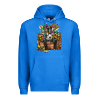True Royal mardi gras goat Premium Hoodie - CowGirlArtShop