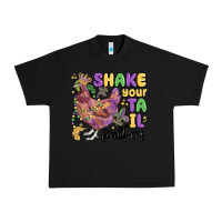Black shake your tail feathers Urban Heavy Tee - MaliasSmallBusiness