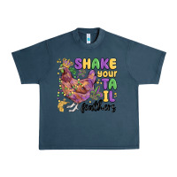 Midnight Navy shake your tail feathers Urban Heavy Tee - MaliasSmallBusiness