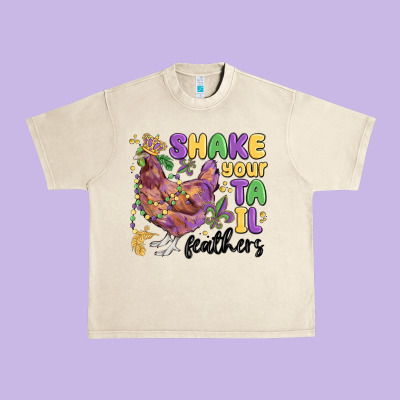 Shake Your Tail Feathers Urban Heavy Tee Designed By Maliassmallbusiness