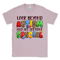 Lilac look beyond autism and see someone special Classic Tee - JahusDesignShop