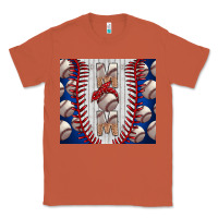 Copper Baseball Mom Classic Tee - CowhideDigitalArt